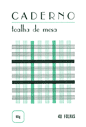 caderno toalha de mesa