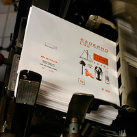 impressão tipografia caderno serrote liso nº4