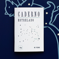 starry notebook cover