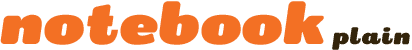 title plain notebook